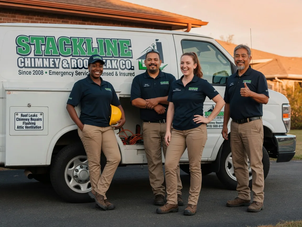 Chimney flashing repair company in New Era, MI